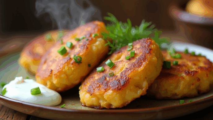 Картопляники з капустою традиційна українська страва