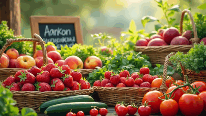 Сезонні продукти що купувати в червні, липні та серпні