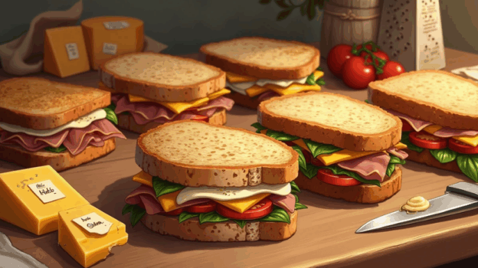 Як обрати ідеальний сир для сендвіча поради та порівняння популярних варіантів