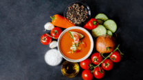 Освіжаючий гаспачо ідеальний іспанський холодний суп для спекотного літа