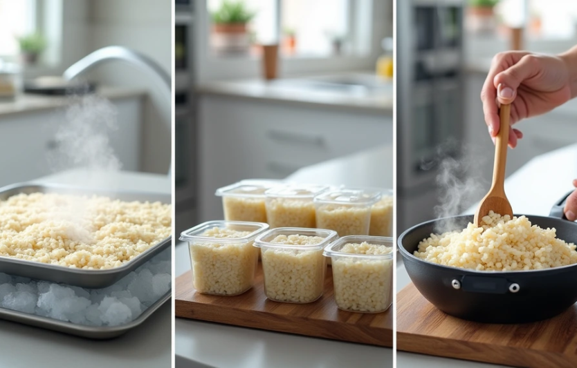 «Вчорашній рис» безпечне охолодження та розігрів