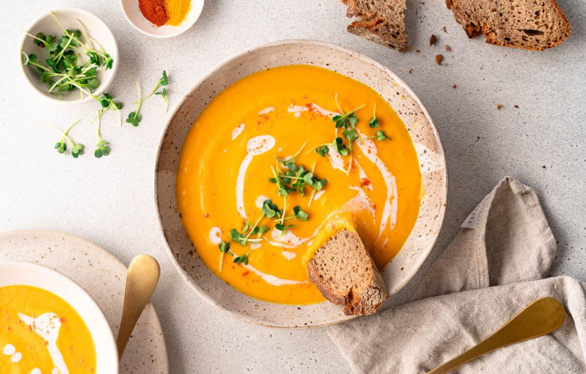 Зимовий овочевий суп-пюре простий і зігріваючий