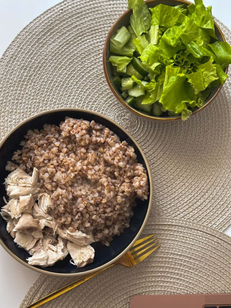 Завтрак з гречки